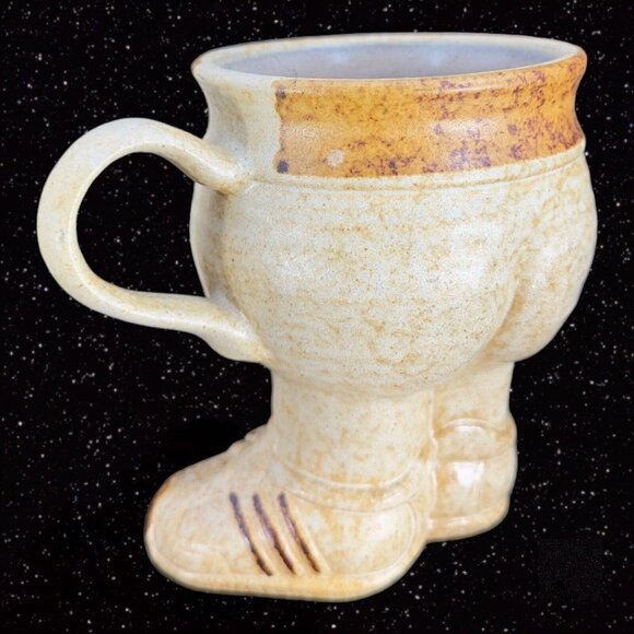 Pottery Craft Compton California Handcrafted Stoneware PANTS Mug USA CERAMIC - Picture 3 of 11